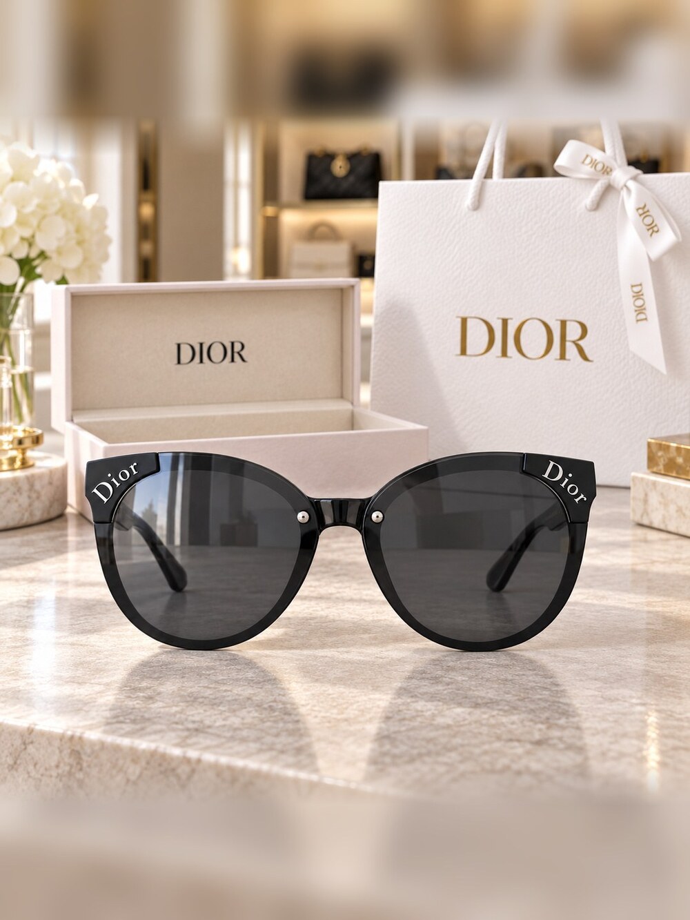Dior Smoke Cat Eye Sunglasses